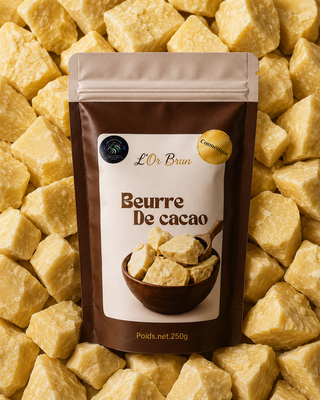 Beurre de cacao KIC conditionné en sachet