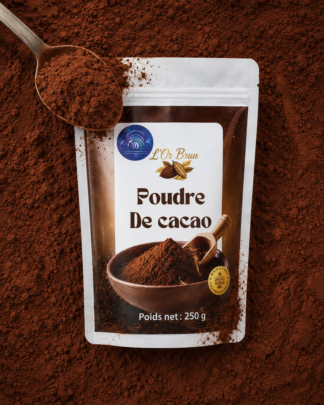 Poudre de cacao KIC conditionnée en sachet